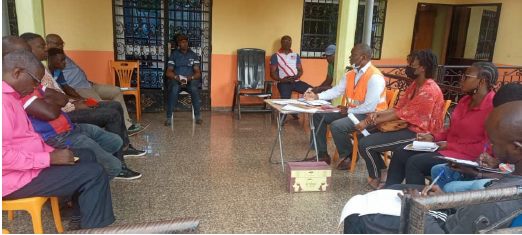 Consultation meeting with local stakeholders.